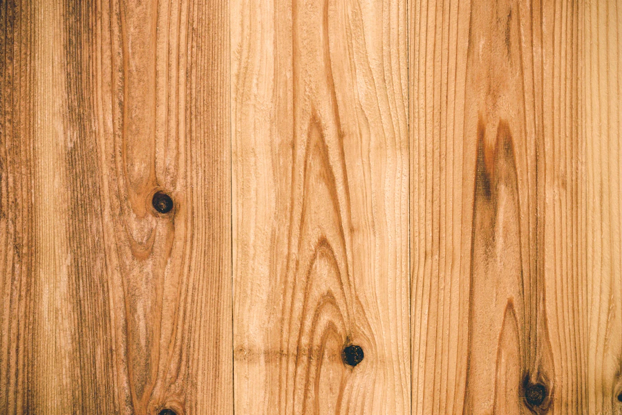 Warm-toned wooden surface texture